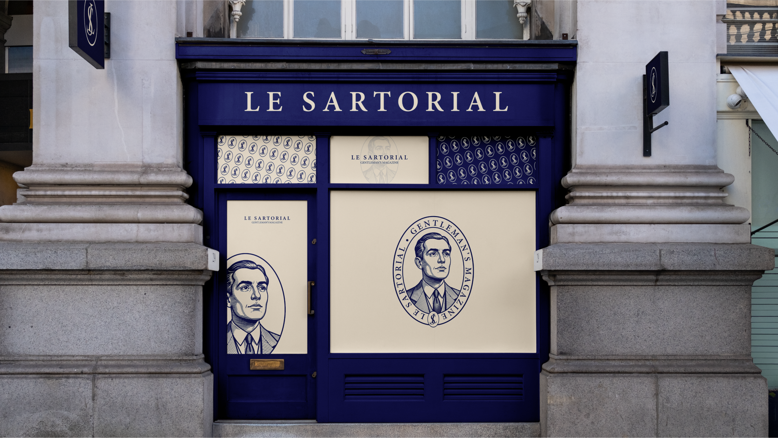 Devanture de la boutique Sartorial